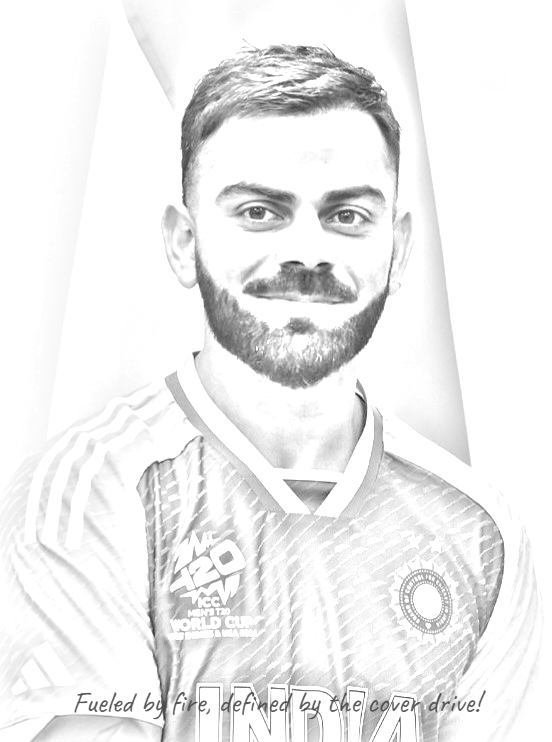Virat Kohli Sketch